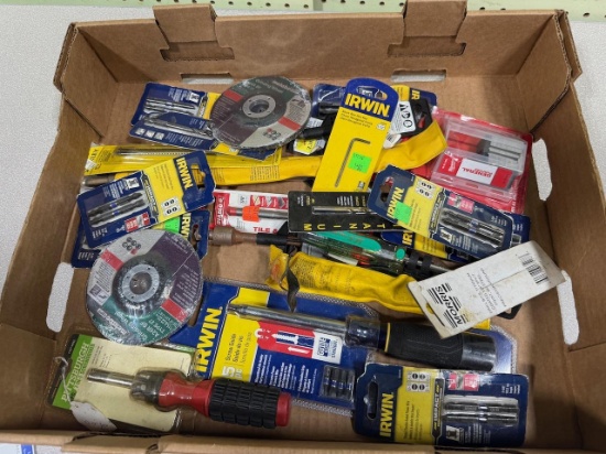 Mixed Lot of IRWIN Hand Tools and Accessories, 20+ Pieces