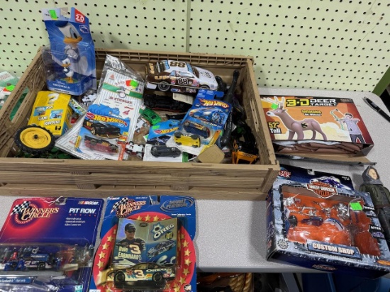 Hot Wheels and NASCAR Toy Cars Collection, Various Models, Original Packaging