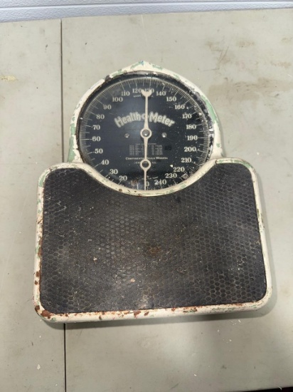 Health o Meter Mechanical Bathroom Scale, 300 lbs Capacity, Vintage Design