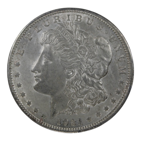 1921 Morgan Silver Dollar, 90% Silver