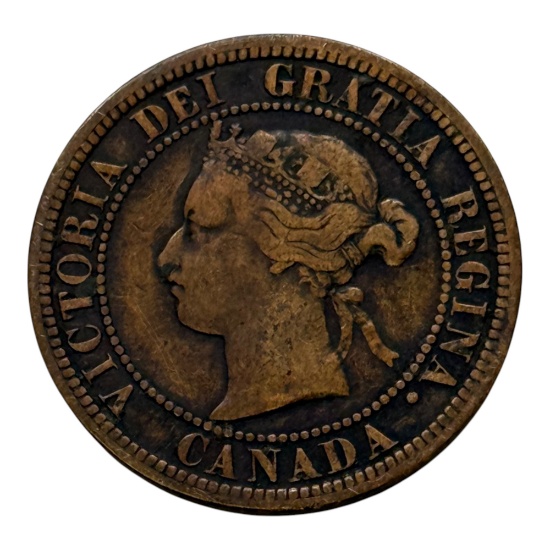 1876H Large Canada Cent