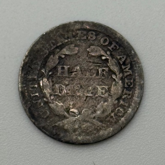 1856 Seated Liberty Half Dime