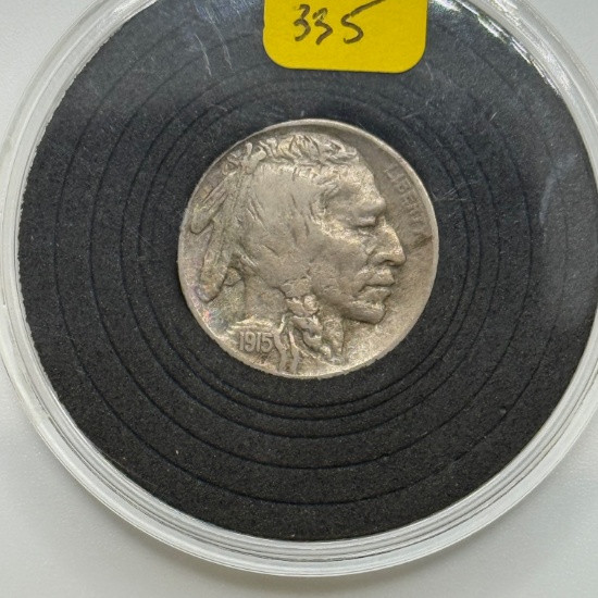 1915-D Buffalo Nickel Coin