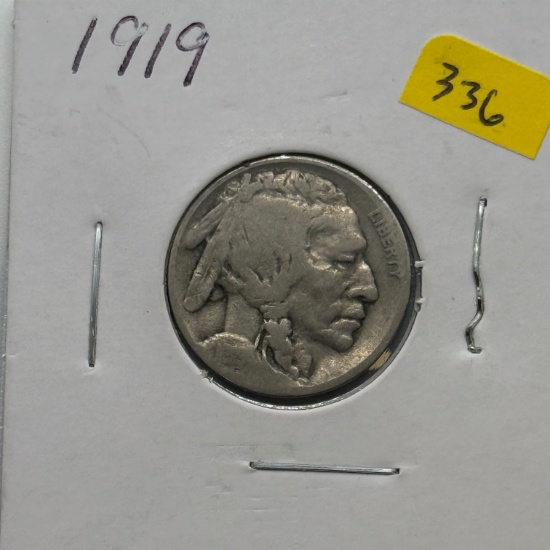 1919 Buffalo Nickel Coin