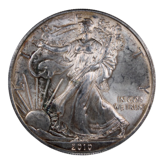2010 American Silver Eagle Coin, 1 oz Fine Silver, U.S. Mint