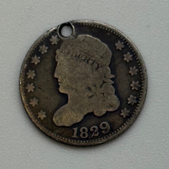 1829 Bust HALF Dime