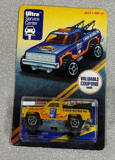 Sunoco Wrecker on card give away, nice