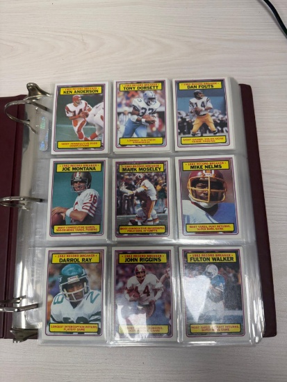 1983 Topps football complete set 1 - 396 w/ Allen RC + Payton, Montana, Dorsett +