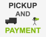 Payment and pickup info