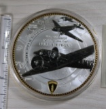 Operation Overlord Normandy Landings Commemorative Coin, WWII D-Day Theme
