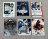 Football Autos lot of 6 Titans, Colts, Eagles: Watkins and Matthews