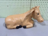 Cow Blow mold, w/ cord, missing one ear