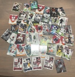 50 College Football Cards Including Julian Edelman, And Alex Smith