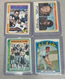 Vintage Card Collection, 1972 Jim Palmer, 3 1978 Walter Payton cards
