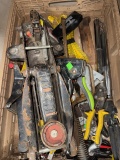 Collection of Hand Tools and Automotive Equipment with Hydraulic Jack