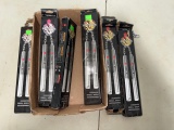 6- Metal Nunchaku with Chain Connector, Dragon Design, Silver Handles, sells times the money