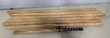 Wooden Bokken Training Sword Set with Katana Style Handle, and tool handles