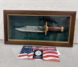 John Wayne Commemorative Bowie Knife Franklin Mint case is 21