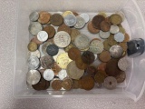1 Pound of asst. foreign coins
