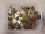 1 Pound of asst. foreign coins