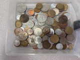 1 Pound of asst. foreign coins