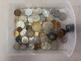 1 Pound of asst. foreign coins
