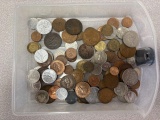 1 Pound of asst. foreign coins