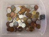 1 Pound of asst. foreign coins