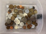 1 Pound of asst. foreign coins