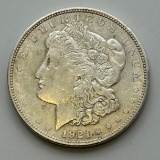 1921-S Morgan Silver Dollar, 90% silver