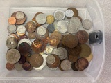 1 Pound of asst. foreign coins