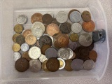 1 Pound of asst. foreign coins