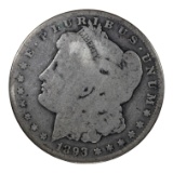 KEY DATE- 1893-O Morgan Silver Dollar, 90% silver