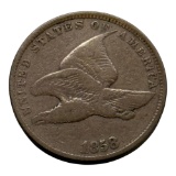 1858 Flying Eagle Cent, 1 Cent, United States Coin
