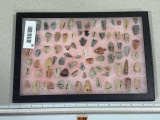 Arrowheads and Artifacts - Frame of Approx 50 points and artifacts from Los Alamos NM