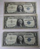 3- 1957 Silver Certificates, 1957, 1957A, 1957B, sells times the money