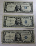3- 1957 Silver Certificates, 1957, 1957A, 1957B, sells times the money