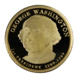 Proof George Washington Presidential $1 Coin, U.S. Mint