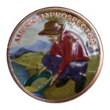 1 AVDP Ounce .999 Fine Copper Commemorative Round