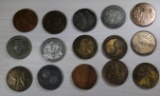 Apollo Space Missions Commemorative Coin Set, 15 Coins, Various Designs, sells times the money