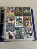 Football notebook 450 cards w stars nice lot