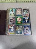 New York Yankees baseball Notebook 315 cards w some older cards