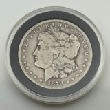 1878-CC Morgan Dollar, One Dollar Coin, United States