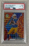 Justin Herbert Reactive Orange 2020 Panini RC PSA nice card