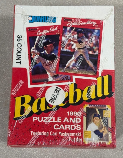 1990 Donruss Baseball Sealed Wax Box (36 packs)