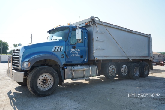 2014 Mack Granite Gu713 Quad/a Dump Truck