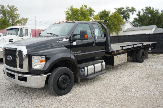 2017 Ford F650 Sd Rollback Tow Truck