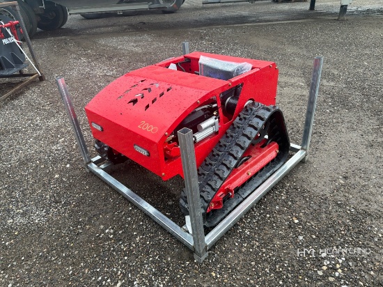 2026 MMS MS800 Remote Control Tracked Slope Mower (Unused)