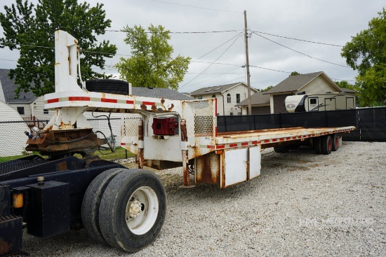 1977 Landoll 43ft T/a Sliding Axle Trailer