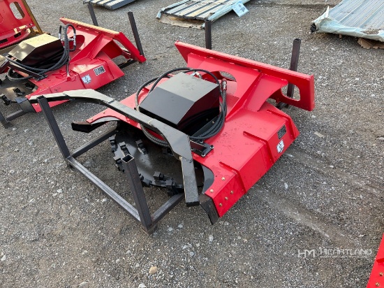 2026 GIYI GY-xDM43 Skid Steer Mini Disc Mulcher (Unused)